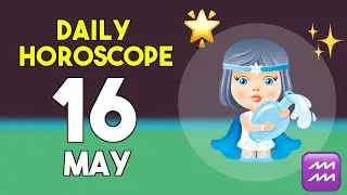 Aquarius horoscope today - May 16, 2025
