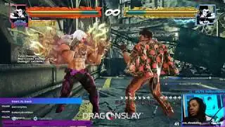 154 DAMAGE HWOARANG COMBO