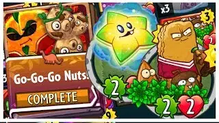 Citron - Go Go Go Nuts Bananas Strategy Deck Colossal Fossils - Plants vs Zombies Heroes Gameplay