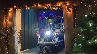 Irvine Park Railroad Christmas Train