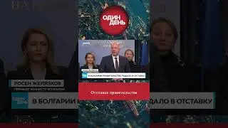 Премьер Болгарии Росен Желязков подал в отставку на фоне массовых протестов  #одиндень #новости