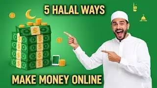 How to make halal money online| Make Money the Halal Way #allah #islam #money