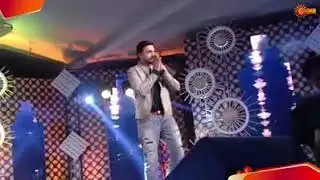 Raajakumara movie 100 days celebration sudeep giving award to prakash rai