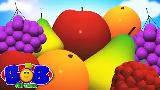 Fruits Train | Fruits Song | Animal Train | kids trains from bob the train