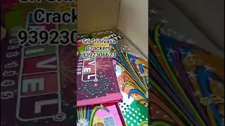 Un-Boxing Vadivel Fancy Kamnati Flower Pot #fireworkswholesale #fireworks #crackers2025 #sivakasi