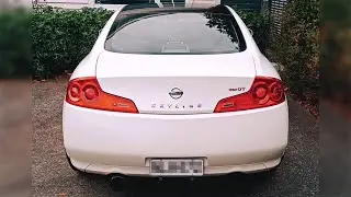 V35 Skyline 350GT/G35 Coupe Muffler Delete Cold Start + Warm Revs