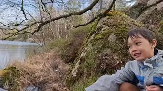 Bathing place nearby🥰💖 #sea #forest #mushroom #lagon #youtuber #creator
