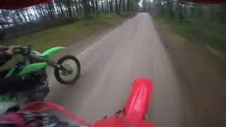 Kawasaki KXF 450 vs Honda CRF 450