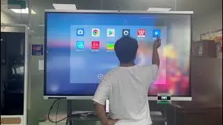 65 75 85 86 98 smart board Interactive whiteboard Flat Panel with stand