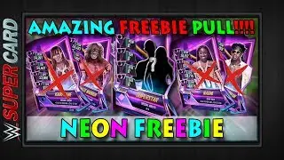 NEON FREEBIE PULL + Previous Gothic Resets | Finally A TOP TIER Pull | WWE SuperCard Season 5