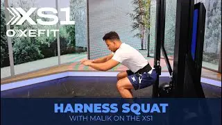 OxeFit | XS1 Movement - Trainer Malik Demonstrates Harness Squats