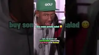 Tyler The Creator embarrassing Frank Ocean at the Grammys
