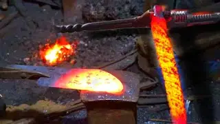 KNIFE MAKING -  India's Best handmade knife master. Knife Making Process