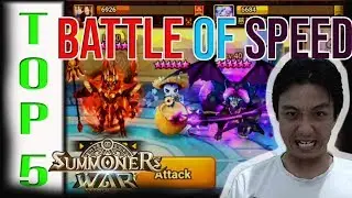 [TOP 5] Siege Battle VS Candy House and Charity Fund Club - isengdudegame Summoners War