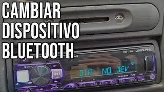 How to delete a Bluetooth device from an Alpine UTE-73BT car stereo ✅🔊🔊