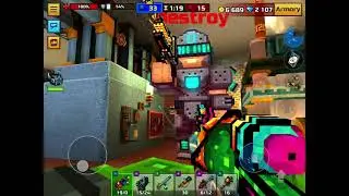 Pixel gun 3D psionic sporethrower showcase
