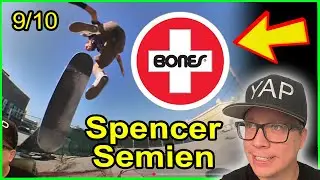 BONES Bearings Spencer Semien Впечатляющие ручные трюки