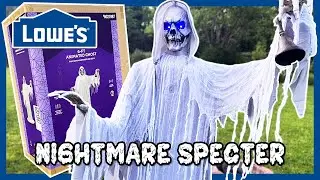 Lowes Halloween 2025 Nightmare Specter Animatronic UNBOXING/SETUP