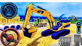 Best Road Construction Simulator Game - City Road Construction Simulator 3D Game - Android Gameplay