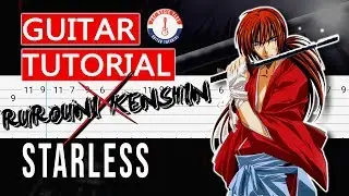 OST - Rurouni Kenshin Starless (Guitar Tutorial)  🎸