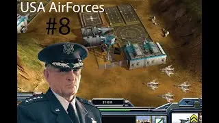 General Zero Hour /Gameplay 4vs4 / Hard Army Hard Game / Usa AirForces #8