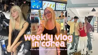 WEEKLY VLOG in COREA (vita da modella/ date/ Seoul Fashion Week) 🎀✨📸