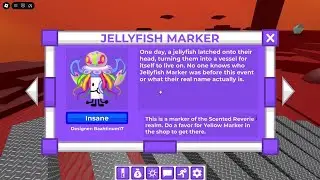 How to get JELLYFISH MARKER in FIND THE MARKERS NEW UPDATE ROBLOX !
