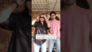 Wait for the Rohit Saraf reaction 😂❤️ #mostlysane #rohitsaraf #mismatched #prank