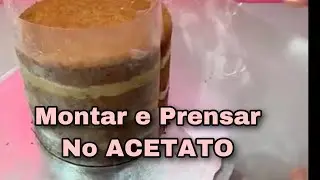 Como montar o bolo no ACETATO? Aprenda a Técnica!
