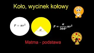Pole koła i pole wycinka kołowego