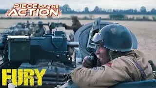 Taking On An Anti-Tank Crew | Fury (Brad Pitt & Jon Bernthal)