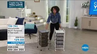 StoreSmith MultiPurpose 4 Tier Cart