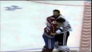 Kyle Hagel vs Brandon Bollig
