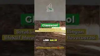 Rockwool dan glasswool #seputarbangunan  #shorts