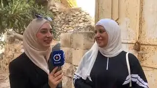 الجوالة الصباحية من بلدة اجنيسنيا شمال غرب نابلس مع الزميلة ساجدة بني شمسة