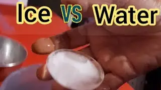 #ice #vs #water . water float on ice #experiment #short #shortsvideo #youtubesorts&nbsp; #curioXYZ