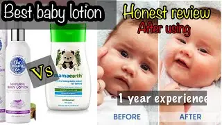 Best Baby Lotion: The Moms Co vs Mamaearth:Comparison Review