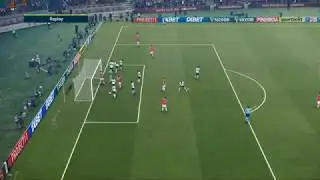 Gol ol&iacute;mpico no PES 2020 ou falha da zaga?
