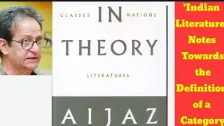 'Indian Literature': Notes towards the Definition of a Category