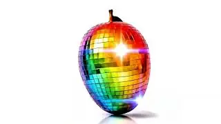 Disco Mango 🍋 64-Minute Rotating Aesthetic Art | Relaxing Visual Loop | Ambient Screensaver