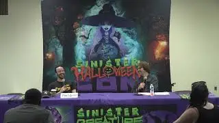 Part 2  of  our Interview with Max Laferriere (Scream, X-MEN) Sinister Halloween Con