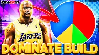The Best Center Build Inside Glass Cleaning Lockdown NBA 2K21 Prime Shaq Build Stop Post Hooks Easy