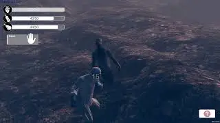 Facing Zombie and and 4 Walls Demo - gameplay Open world TPS Beat em up Ragdoll Survival
