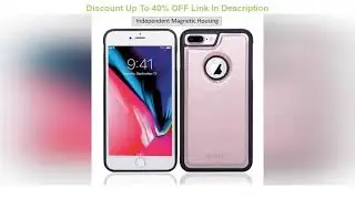 Exclusive navor Magnetic Detachable Wallet Case [RFID Protection][10 Card Slots] [3 Money Pocket] C