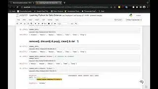 Python Sets - remove, discard, pop, clear & del