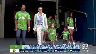 Seattle Sounders FC expands ownership group to include Russell Wilson, Ciara, Macklemore