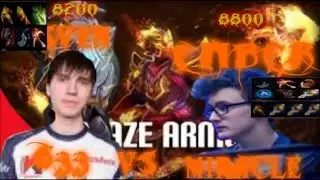 Miracle(EmberSpirit) vs 633(Sven) &raquo;Miracle=UG 1014 divine(x4) Rampage/Dota2Videos