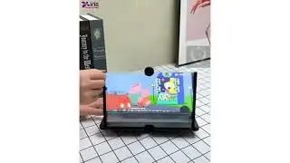 IRIS CORPORATION | Foldable Phone Stand Holder | Screen Amplifier&ndash;Compatible | Magnifier Screen