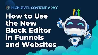 How to Use the New Block Editor in Funnels and Websites