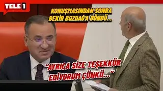 DEM Parti'li Aslan'ın 'Kürtçe' göndermesine Bekir Bozdağ da gülmeden duramadı